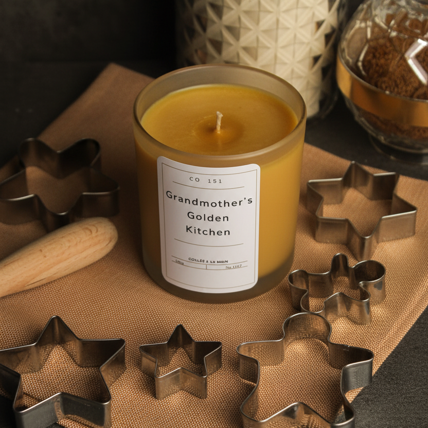 Grandmother's Golden Kitchen candle solo scene